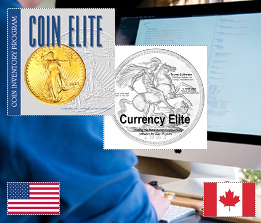Coin Elite with U.S. and Canadian Databases